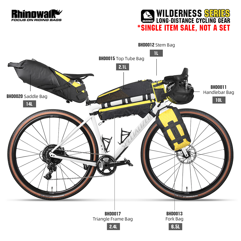 Cycling Gear Duffle - Bal inowalk-Équipement de cyclisme longue distance