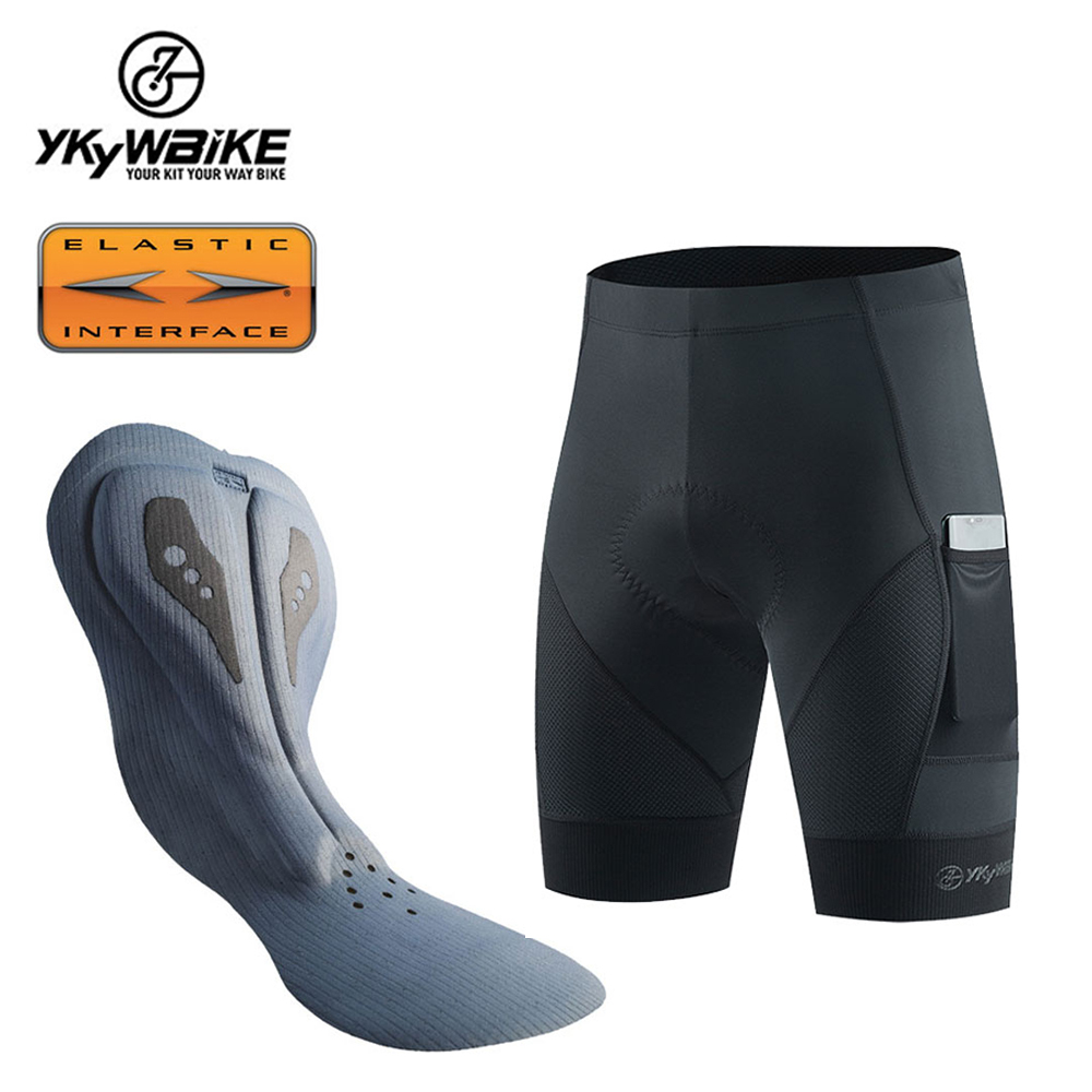 Ykyw Cycling Gear - YKYW-Shorts de vélo rembourrés à interface