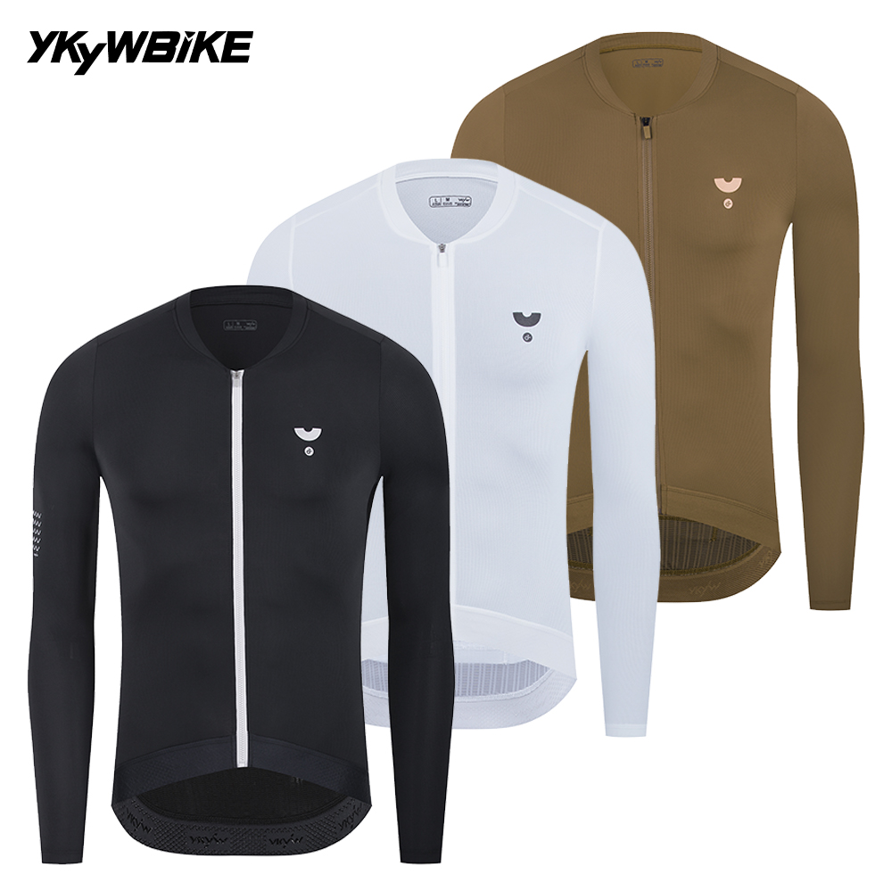 Ykyw Cycling Gear - YKYW-Maillot de cyclisme à manches longues