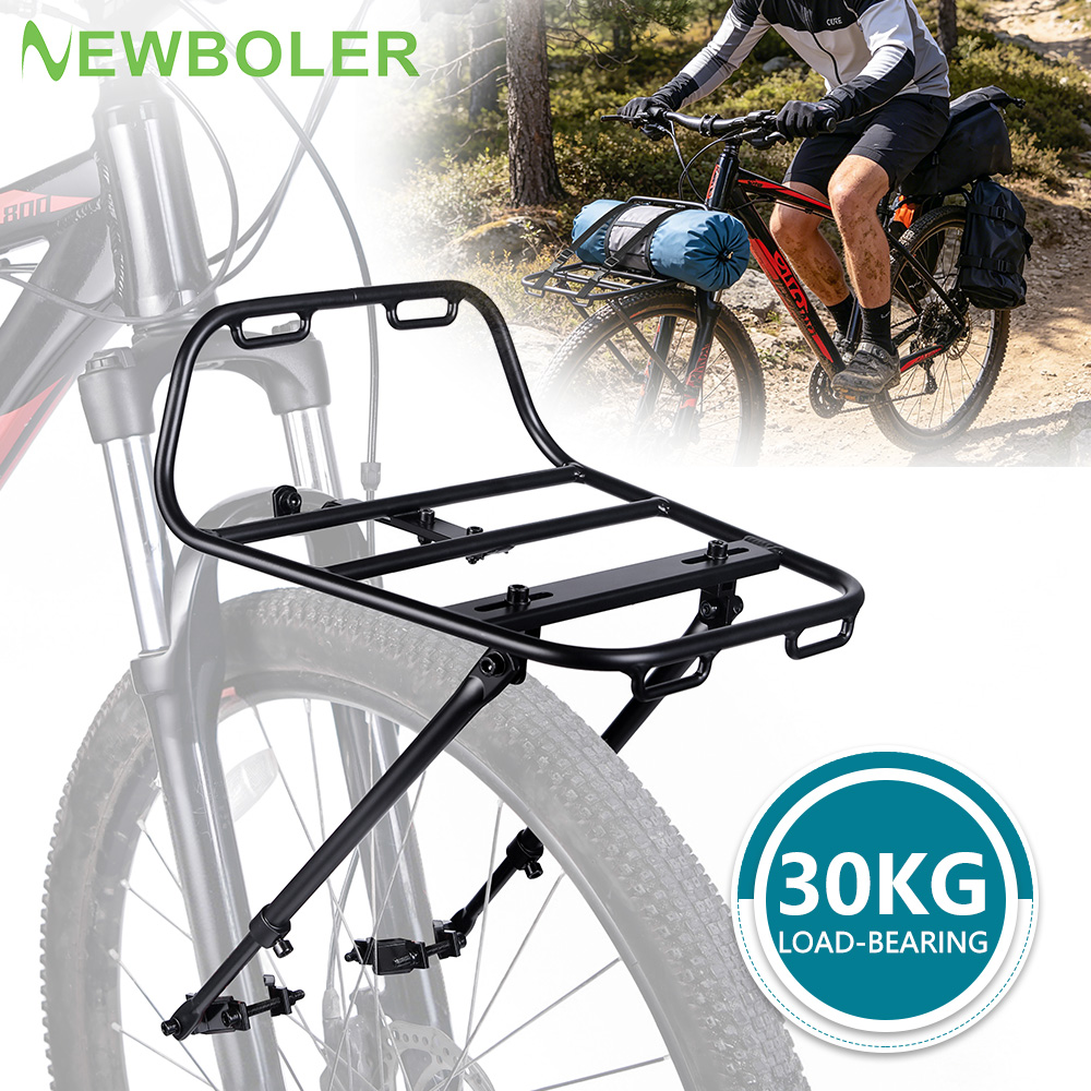 Cycling Gear Shelf - NEWBOLER Porte-bagages avant en alliage d'aluminium