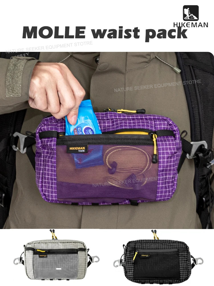 Cycling Gear Duffle - Sac de poitrine tactique HIKEMAN en