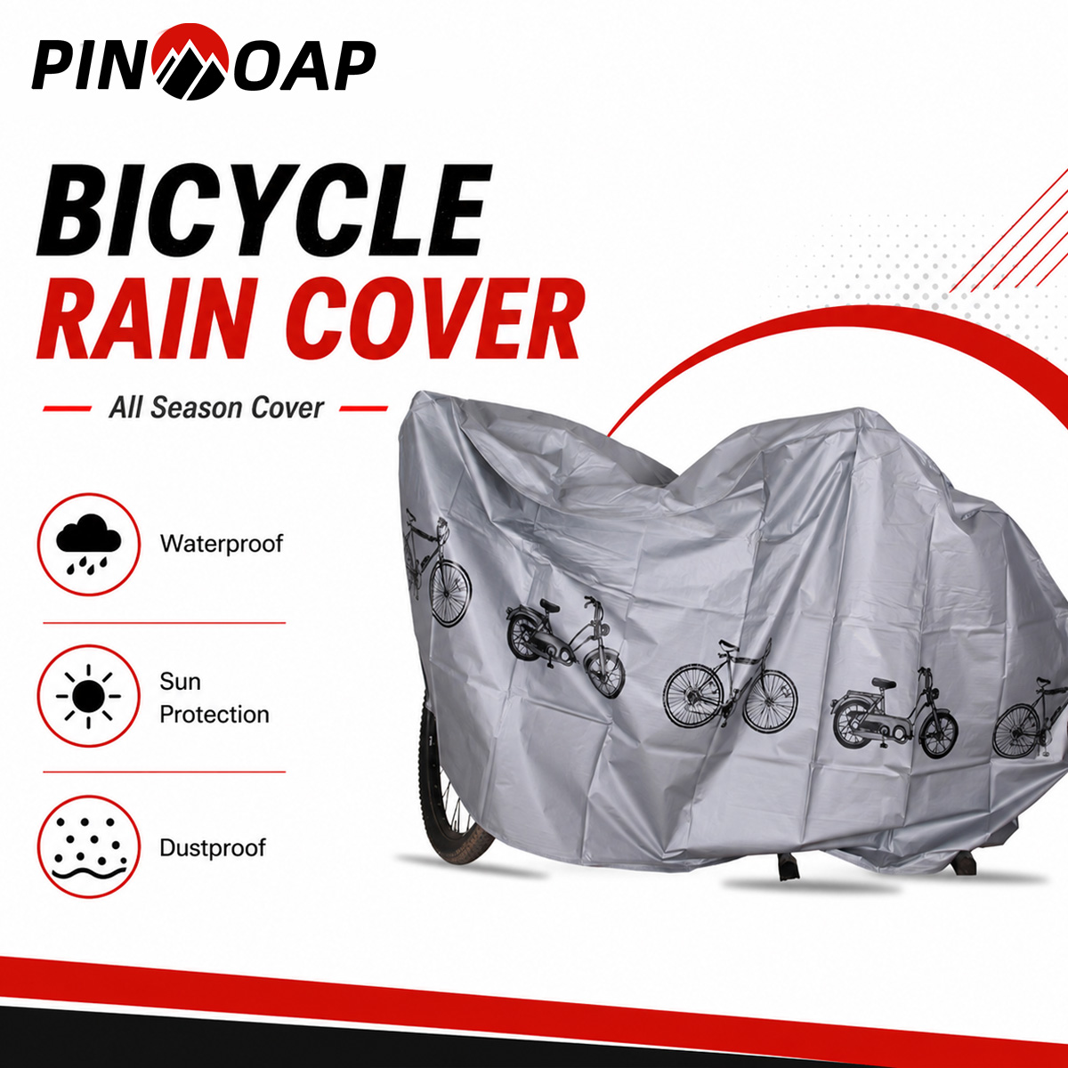 Cycling Gear Pack - PINMOAP Housse de protection universelle pour