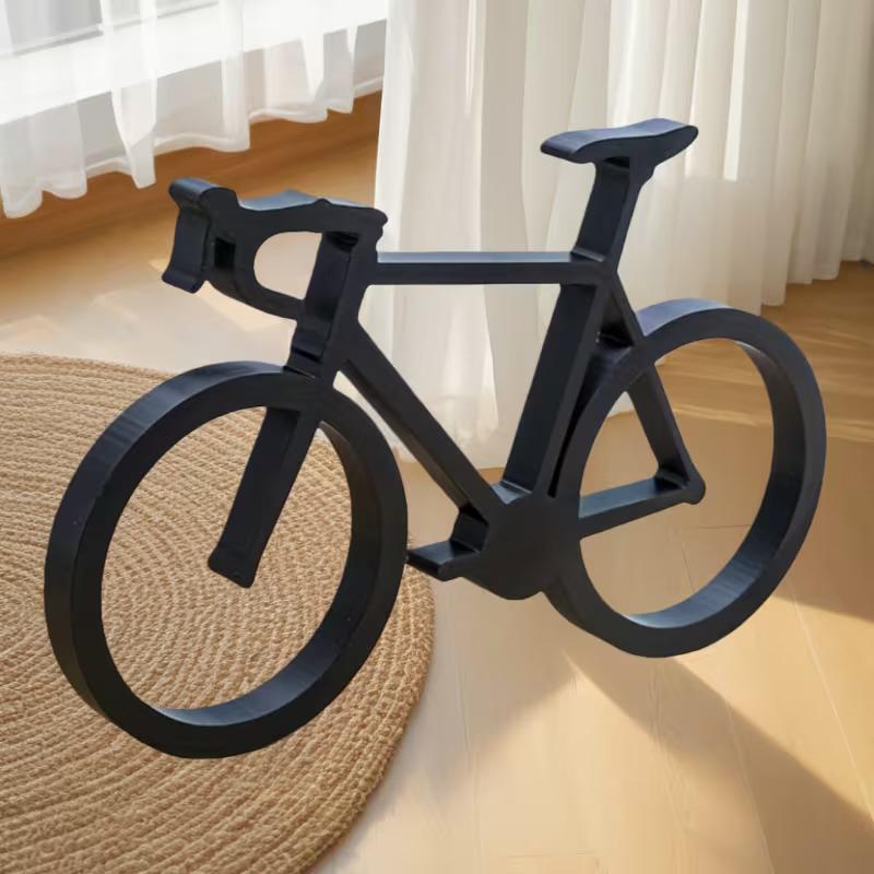 Cycling Gear Shelf - Sculpture de vélo imprimée en 3D,