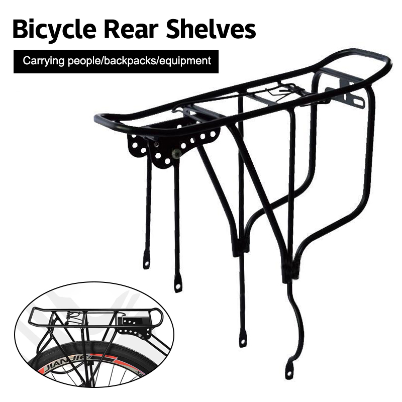 Cycling Gear Shelf - Ensemble de porte-bagages arrière de vélo,
