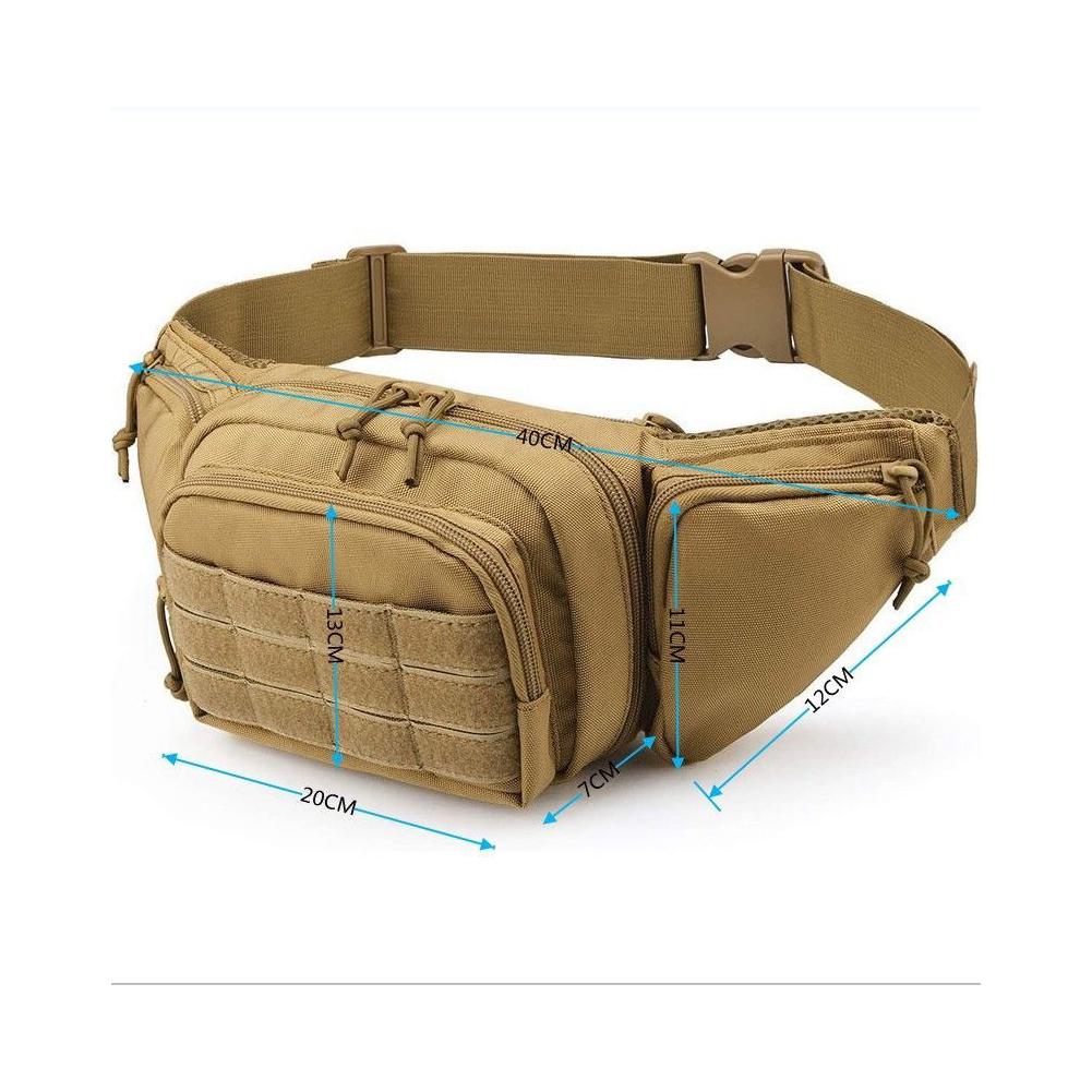 Cycling Gear Pack - Sac banane tactique étanche avec ceinture