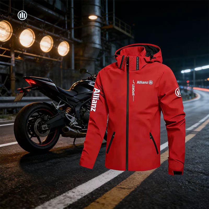 Cycling Gear Rain - Veste de pluie décontractée imperméable pour