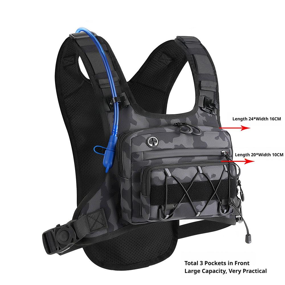 Sac de poitrine pour course à  - Cycling Gear Pack avis et prix