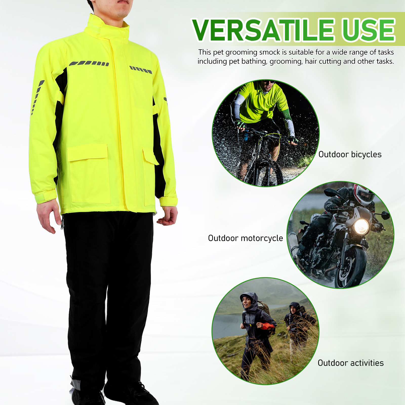 Ensemble de pluie pour homme,  - Cycling Gear Rain avis et prix