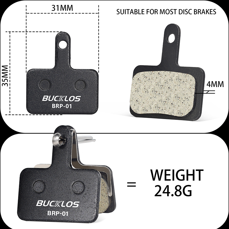BUCKLOS plaquettes de frein vé - Ykyw Cycling Gear avis et prix