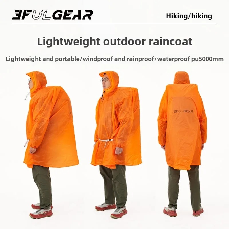 Poncho de pluie ultraléger 3F  - Cycling Gear Rain avis et prix