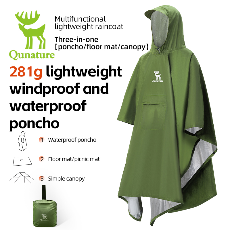 Qunature 3-en-1 imperméable im - Cycling Gear Rain avis et prix