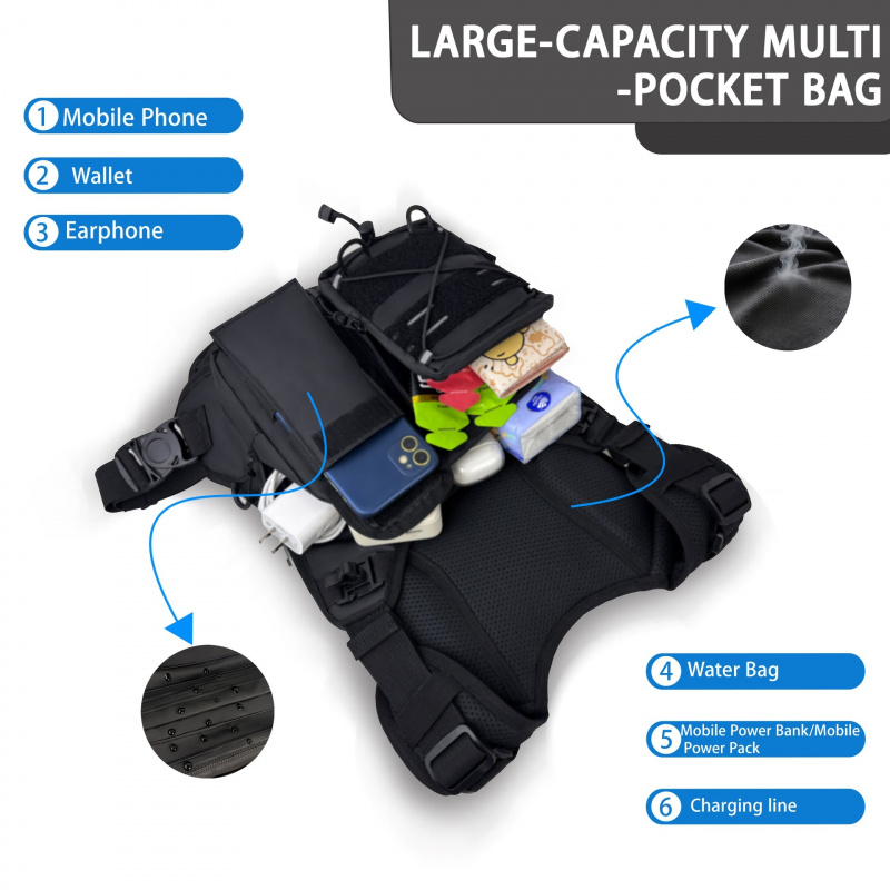 Nouveau Sac de Poitrine Tactiq - Cycling Gear Duffle avis et prix