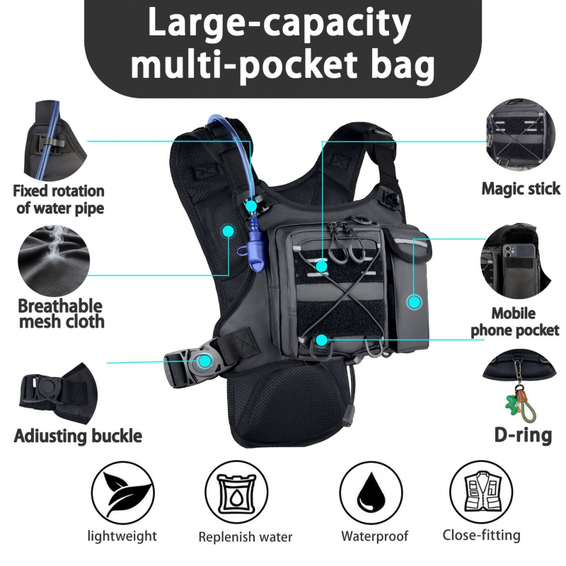 Nouveau Sac de Poitrine Tactiq - Cycling Gear Duffle avis et prix