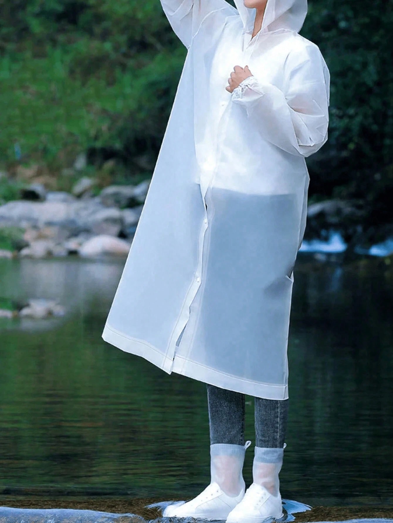 Imperméable long unisexe en EV - Cycling Gear Rain avis et prix