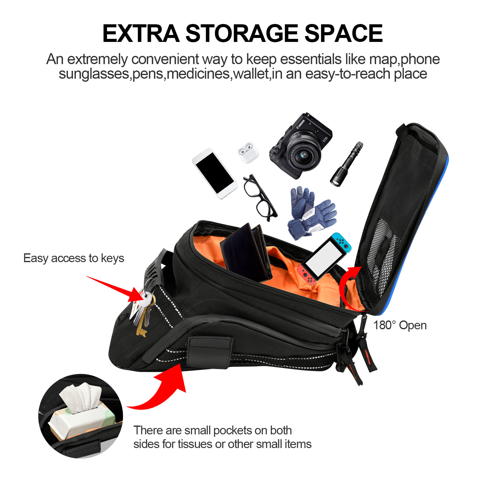 Sacs précieux extensibles de g - Cycling Gear Pack avis et prix