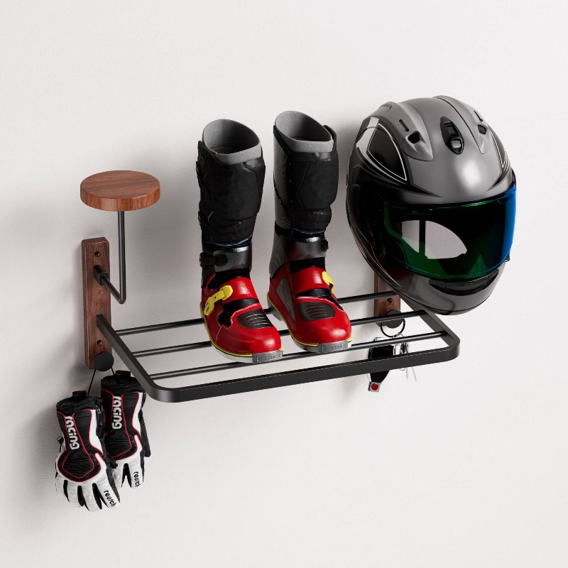 Support mural multifonctionnel - Cycling Gear Shelf avis et prix
